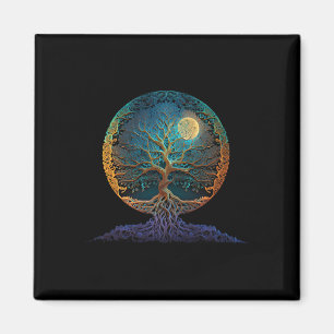 Imán Árbol de la Vida Yoga Zen Namaste Meditación _1