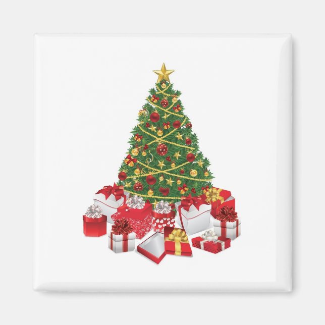 Imán Árbol de Navidad (Frente)