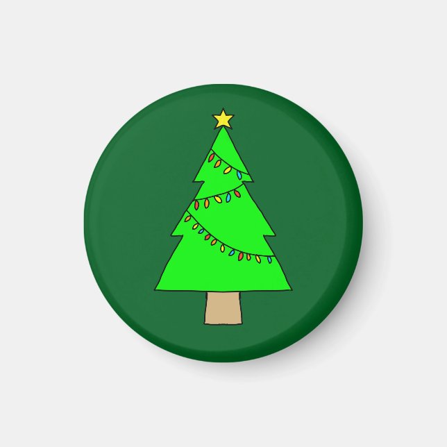 Imán Árbol de Navidad (Frente)