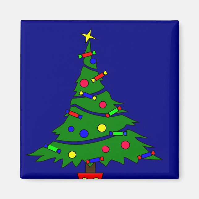 Imán Árbol de Navidad (Frente)