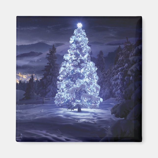 Imán Árbol de Navidad (Frente)