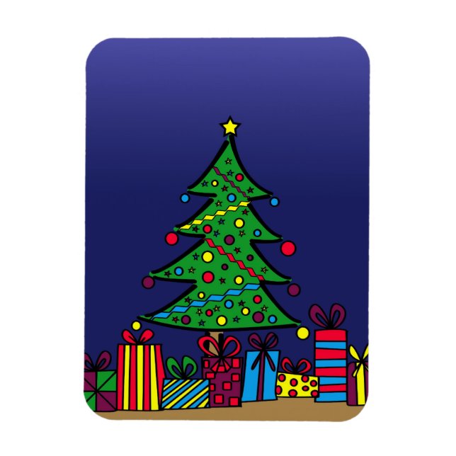 Imán árbol de Navidad (Vertical)