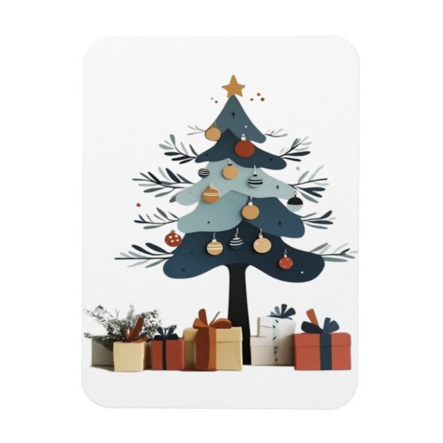 Imán árbol de Navidad (Vertical)