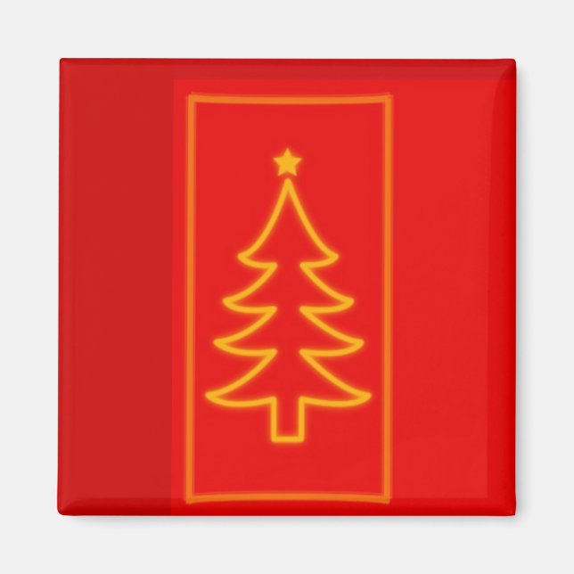 Imán Árbol de Navidad (Frente)
