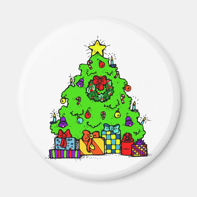 Imán Árbol de Navidad (Frente)