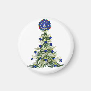 Imán Árbol de Navidad - Bandera de la Unión Europea E