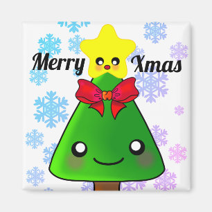 Imán Árbol de Navidad con estrella