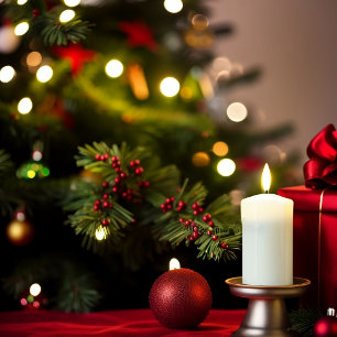 Imán Árbol de Navidad con velas