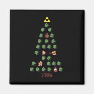Imán Árbol de Navidad de 8 bits