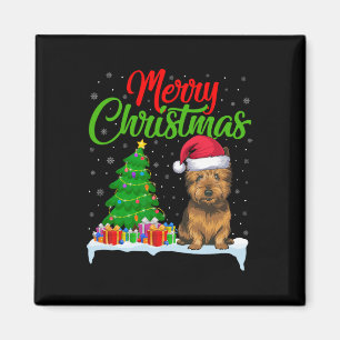 Imán Árbol de Navidad de Cairn Terrier enciende diverti