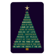 Árbol de Navidad de los Nombres de Jesús