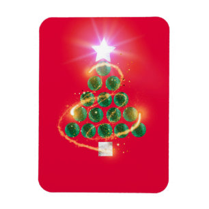Imán Árbol de Navidad de Malaquita