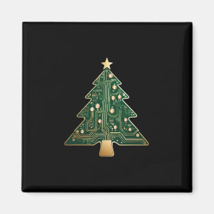Imán Árbol de Navidad de tecnología de placa base