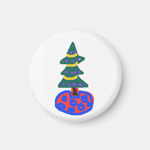 Imán Árbol de Navidad Divertido