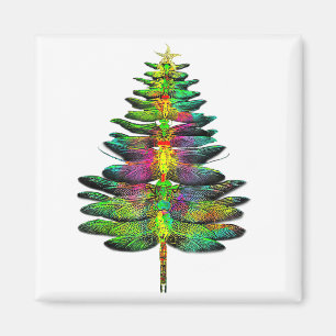 Imán Árbol de Navidad Libélula Libélula Navidad