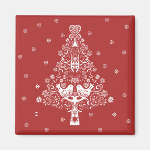 Imán Árbol de Navidad nórdico escandinavo
