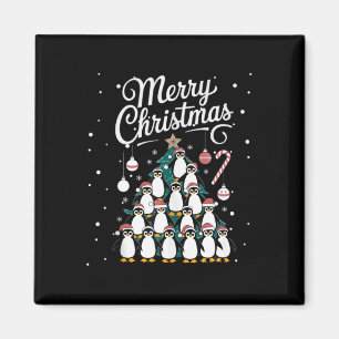 Imán Árbol de Navidad pingüino Árbol de Navidad Merry C