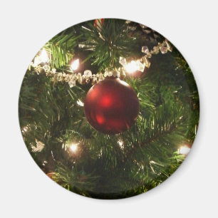 Imán Árbol de Navidad que ferio Bonito Verde y Rojo