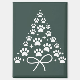 Imán Árbol de Navidad Regalo para Dueño Amante de Perro
