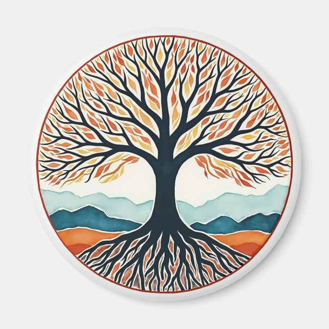 Imán Árbol de vida (Frente)