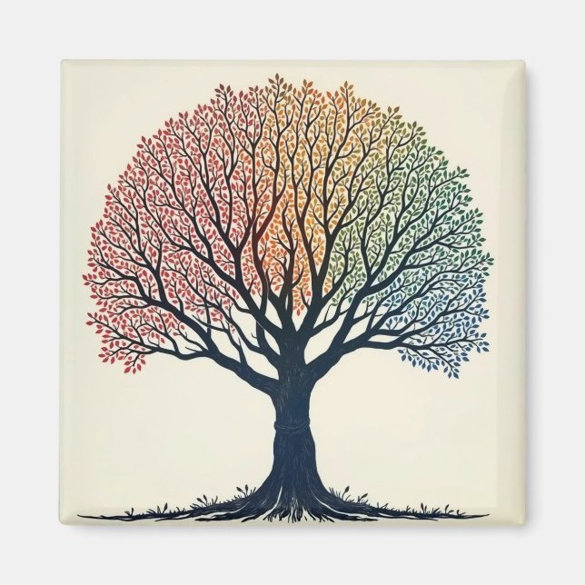 Imán Árbol de vida (Frente)