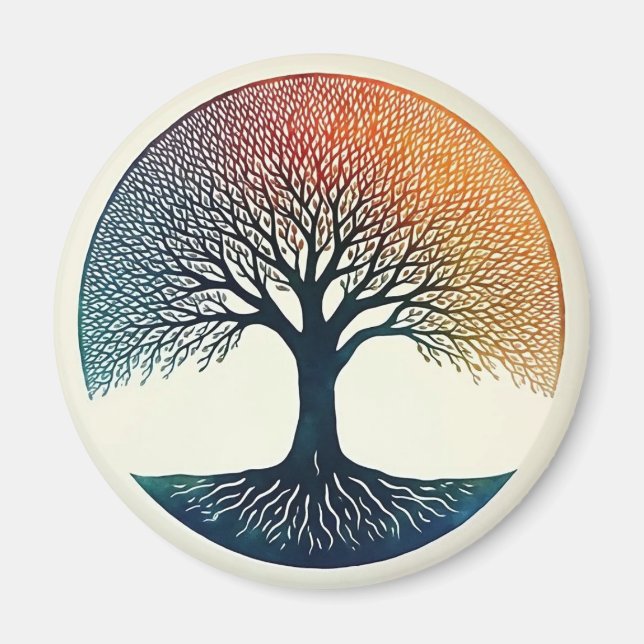 Imán Árbol de vida (Frente)