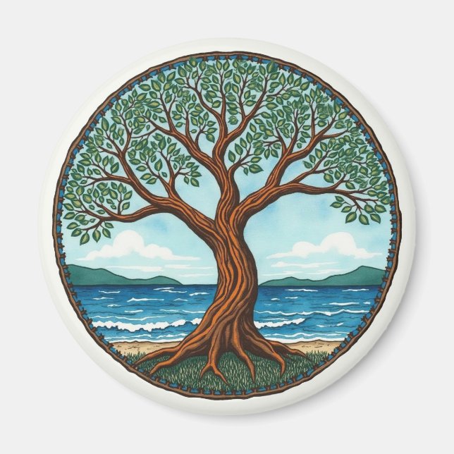 Imán Árbol de vida (Frente)
