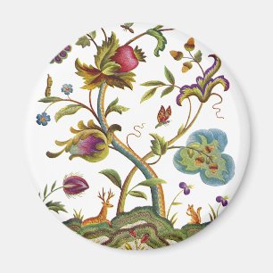 Imán Árbol de vida de bordado de muñeca