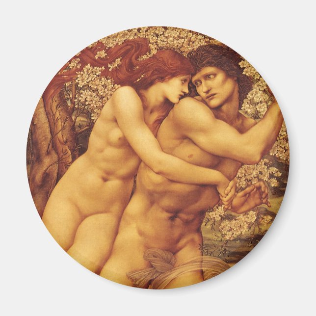 Imán Árbol del perdón, Sir Edward Coley Burne-Jones (Frente)