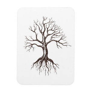 Imán Árbol desnudo