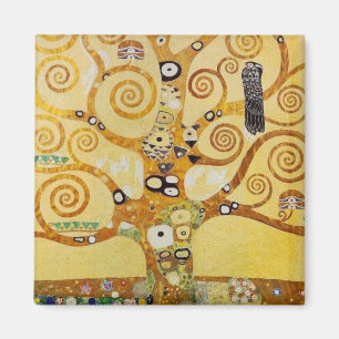Imán Árbol Dorado de la Vida Arte – Arte Nouveau Klimt