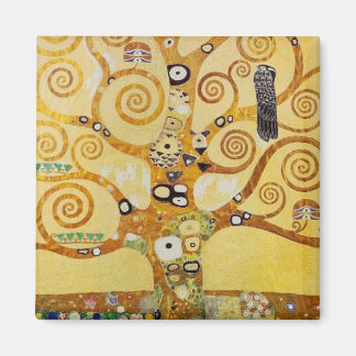 Imán Árbol Dorado de la Vida Arte – Arte Nouveau Klimt