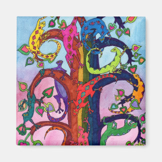 Imán Árbol gecko de la vida