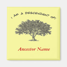 Imán - Árbol genealógico