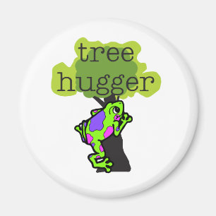 Imán Árbol Hugger de la rana