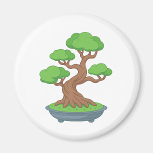Imán Árbol japonés de bonsái retorcido