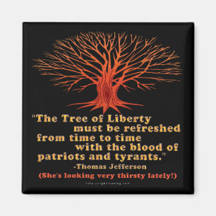 Imán Árbol Jefferson de la Libertad