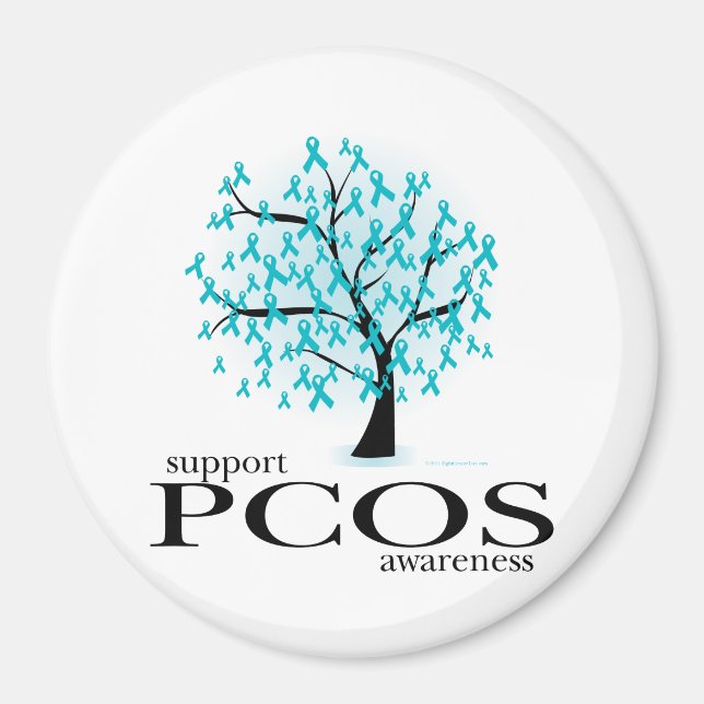 Imán Árbol PCOS (Frente)