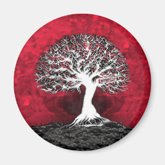 Imán Árbol rojo de la vida