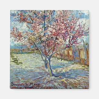 Imán Árbol rosa (F394) Bella Artes Van Gogh