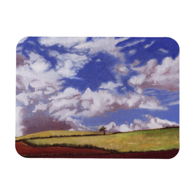 Imán Árbol solitario 2012 (Horizontal)