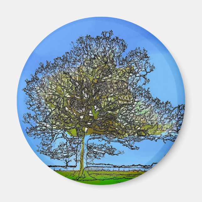 IMÁN ÁRBOL ÚNICO (Frente)
