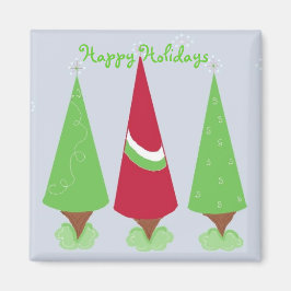 Imán Árboles bonitos