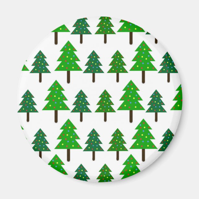 Imán Árboles de Navidad (Frente)