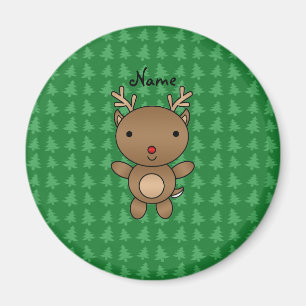 Imán Árboles de navidad conocidos personalizados del