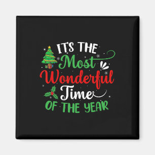 Imán Árboles de Navidad es el momento más maravilloso d