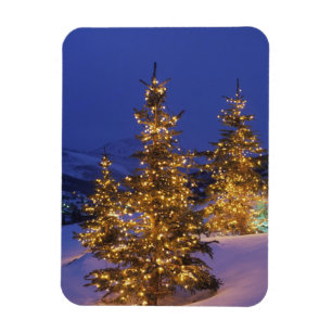 Imán Árboles de navidad, Park City, montañas de Wastc