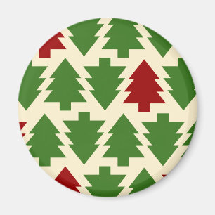 Imán Árboles de Navidad Patrón de Vacaciones