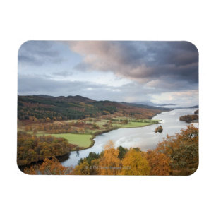 Imán Árboles de otoño y Loch Faskally, Pitlochry