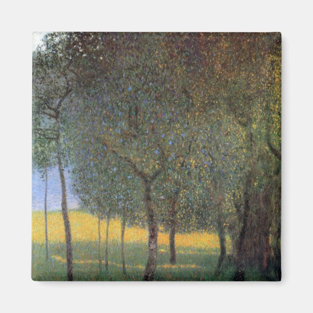 Imán Árboles frutales, Gustav Klimt (Frente)